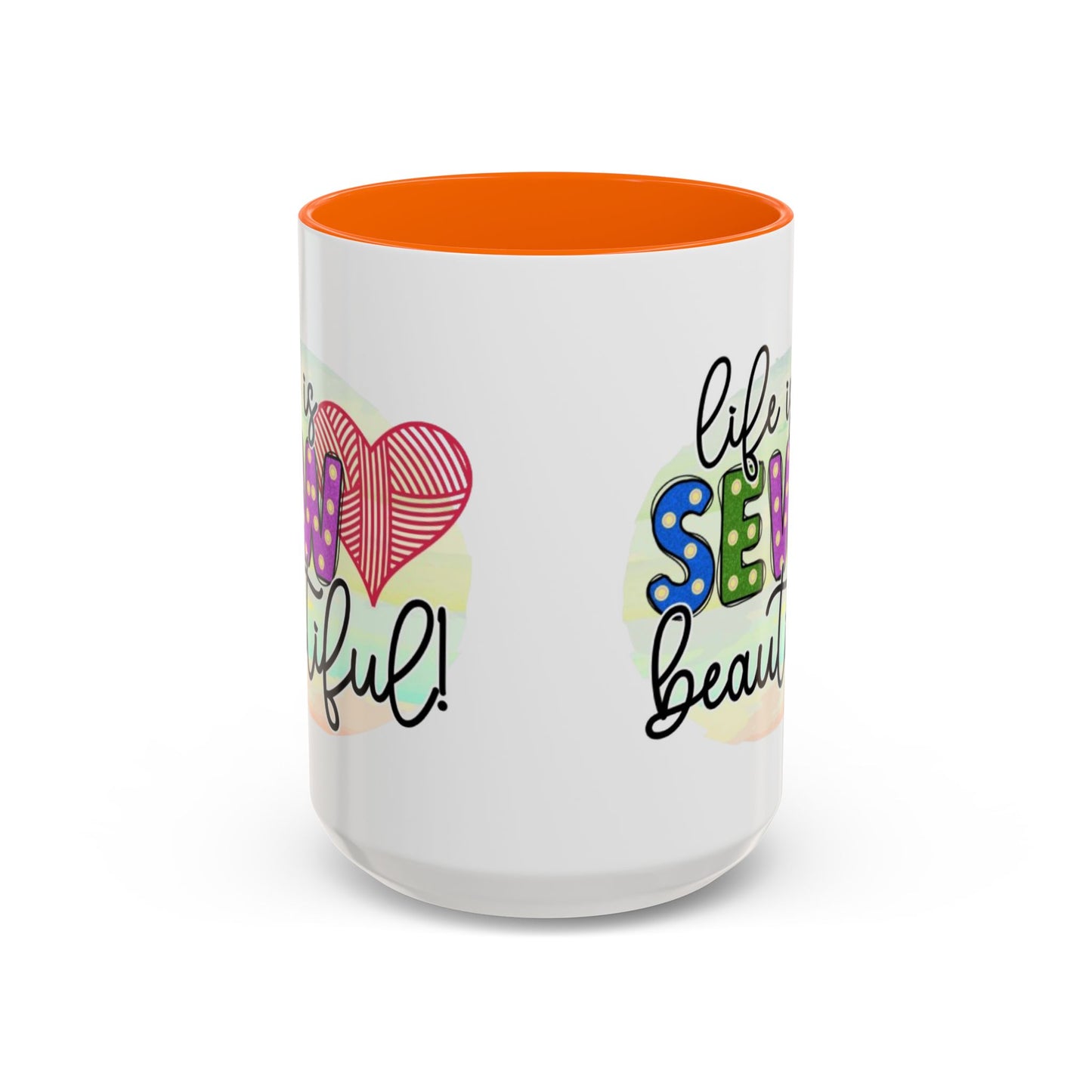 Sewing-Themed Coffee Mug – Perfect Gift for Crafters, Quilters, Birthday, Gift for Her, Inspirational Mug