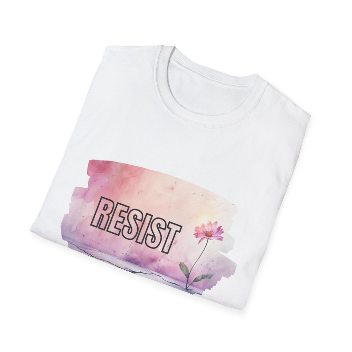 Inspirational Resist T-Shirt for Positivity and Change