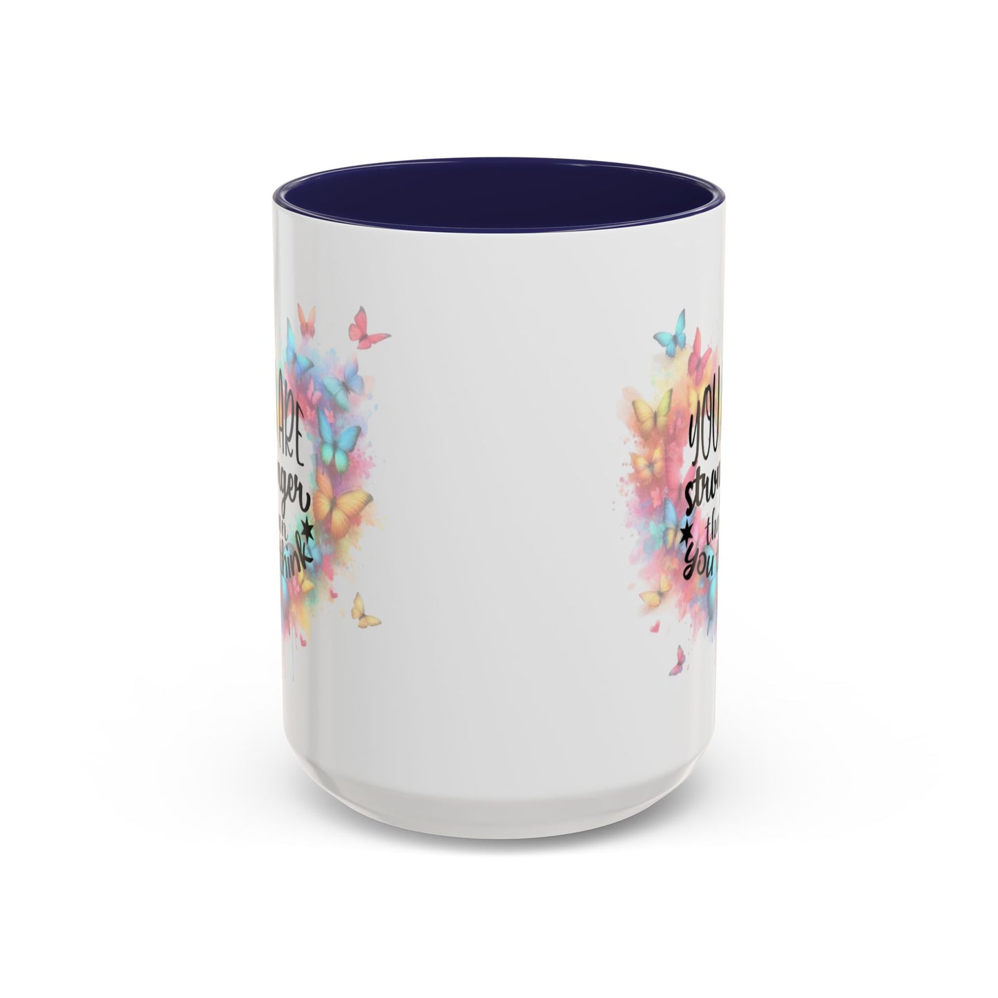 Inspirational Butterfly Coffee Mug, Motivational Gift for Friends, Colorful Mug for Tea Lover, Positive Affirmation, Self-Care Sip