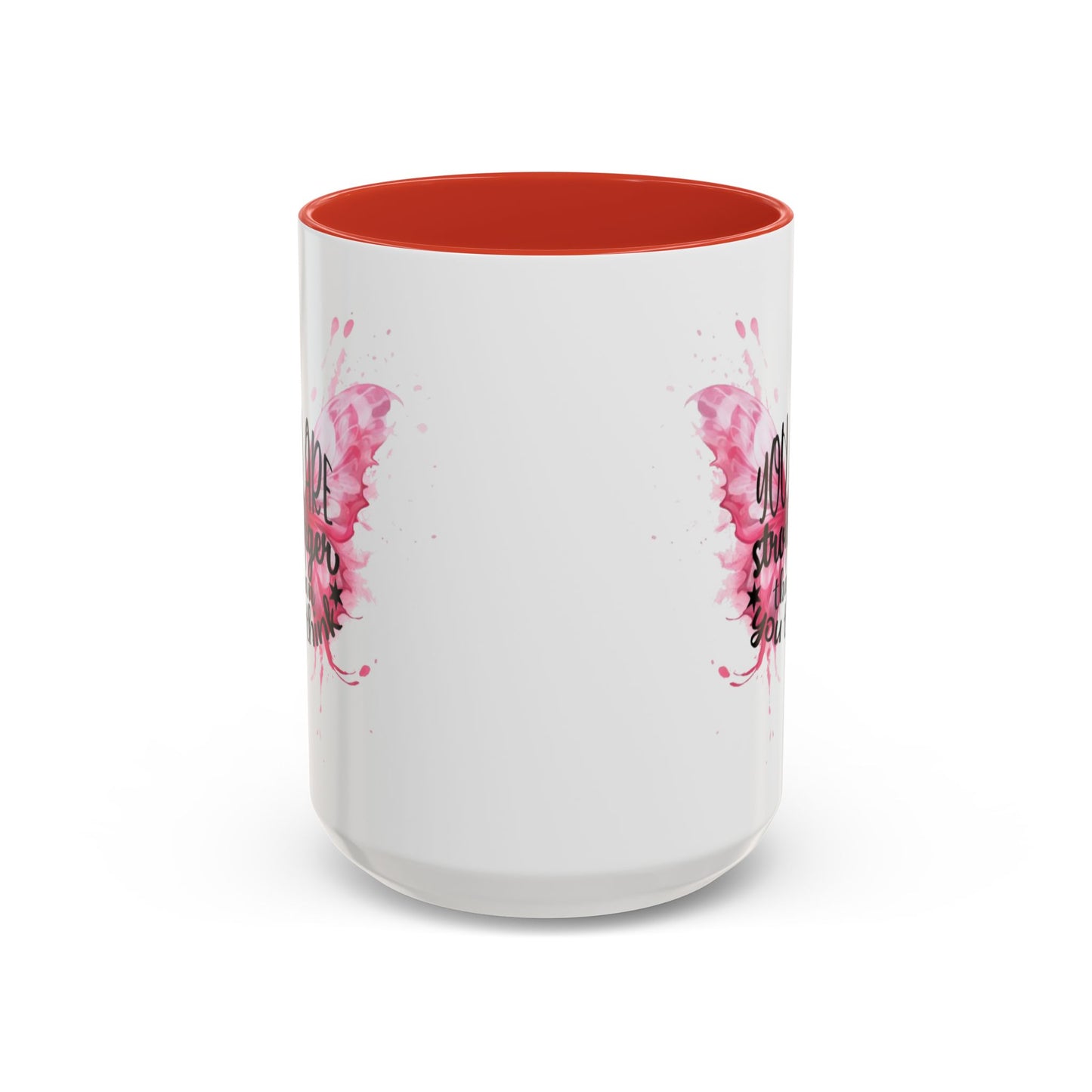 Inspirational Butterfly Coffee Mug, Empowerment Gift, Motivational Drinkware, Self-Care Mug, Butterfly Decor, Pink Mug